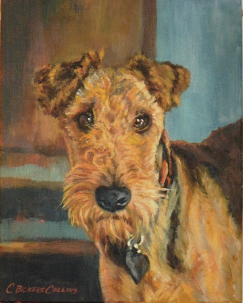 Custom Pet Portrait in Oil (Head & Shoulders)