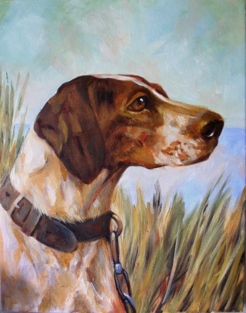 Custom Pet Portrait in Oil (Head & Shoulders)