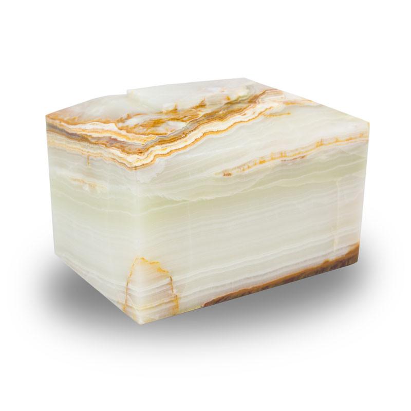 The Amber in Striped Marble